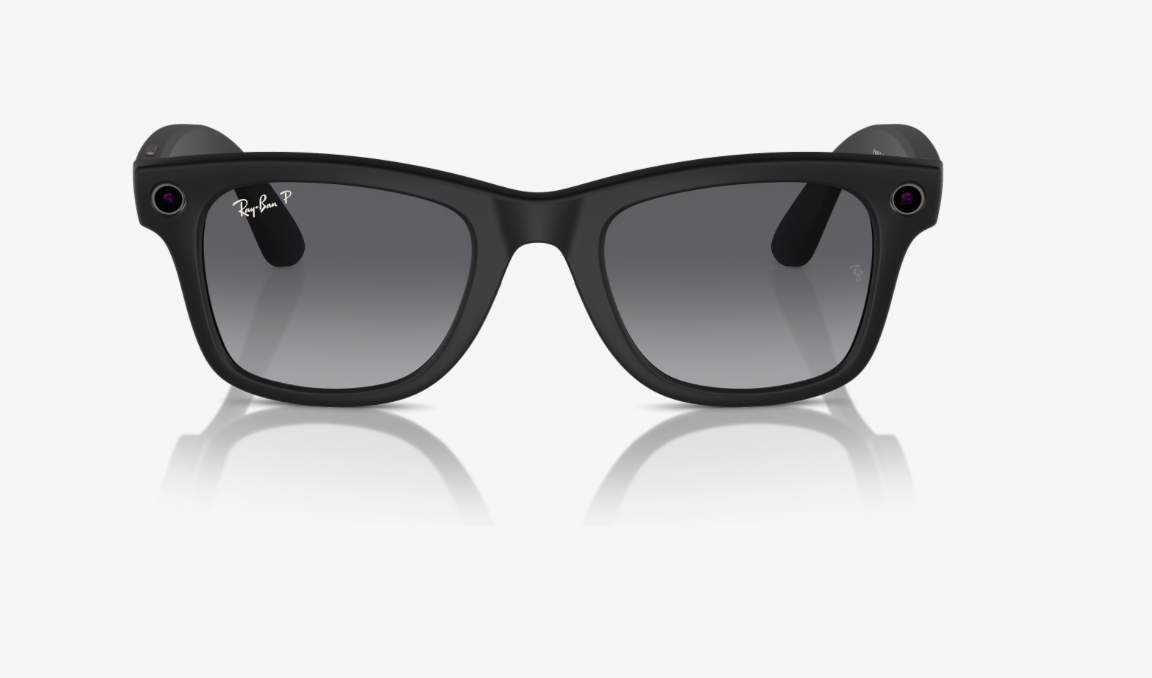RAY-BAN Meta Wayfarer (Gen 1), 0RW4006 , Graphite Polarised Black, 50